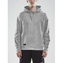 Craft Bluza z kapturem Hoodie Community (dopasowanie sportowe) szara Mężczyźni